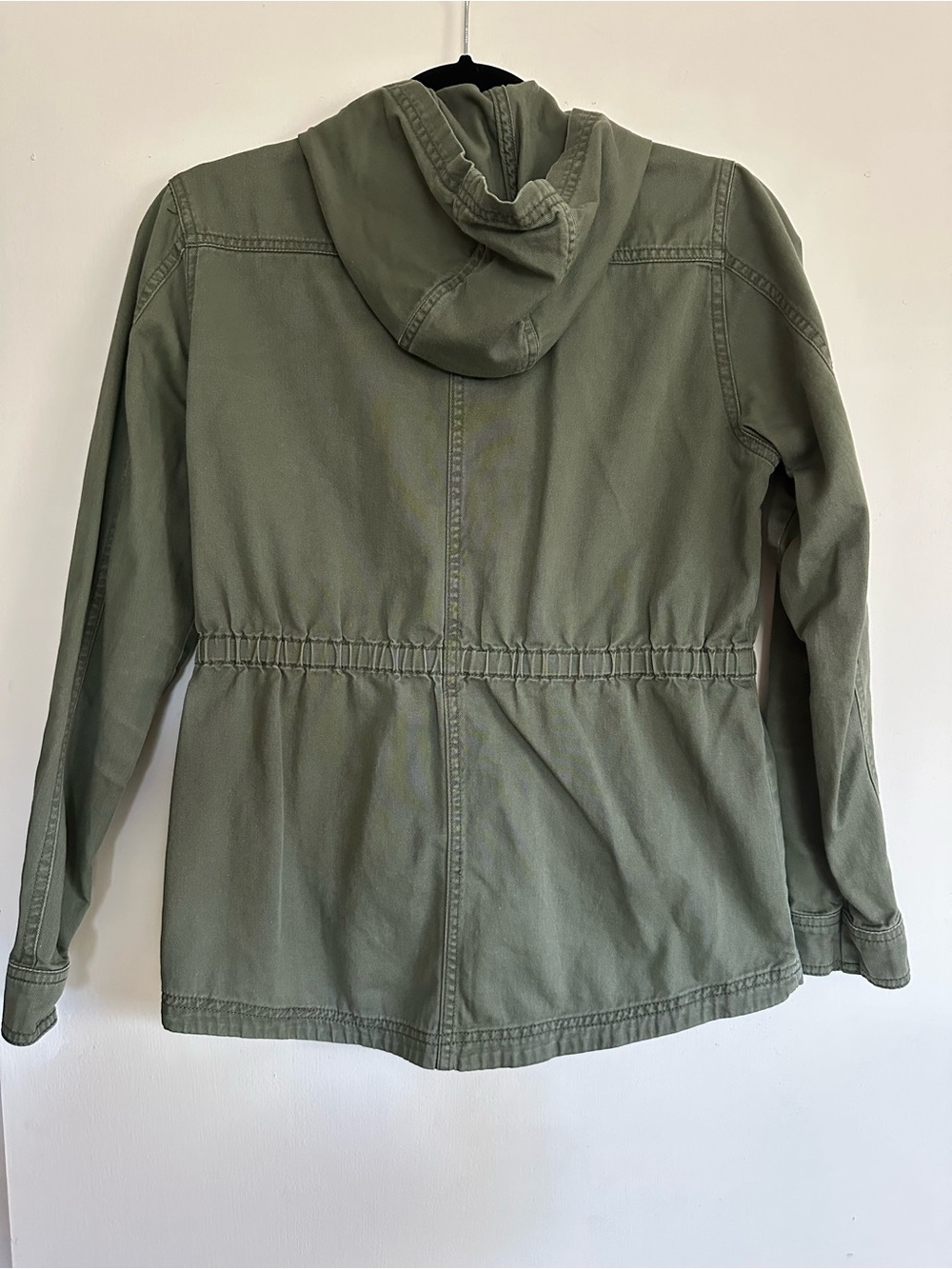 Cherokee Olive Green Hooded Utility Jacket - Picture 2 of 3